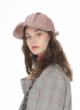 オクトーバーサード(Oct.3) Pleats Shirt Cap [Pink]