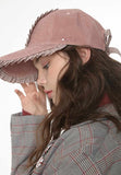 オクトーバーサード(Oct.3) Pleats Shirt Cap [Pink]