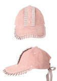 オクトーバーサード(Oct.3) Pleats Shirt Cap [Pink]