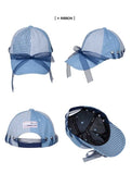 オクトーバーサード(Oct.3) Twist Ribbon Cap [Blue]