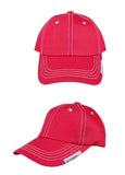 オクトーバーサード(Oct.3) Clueless Stitch Ball Cap [Red]