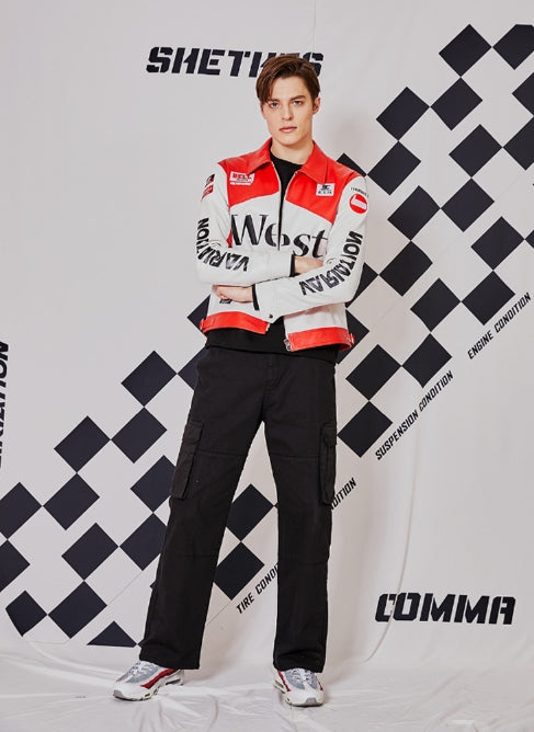 シディスコンマ(SHETHISCOMMA) FORMULA1 LEATHER JAKCET