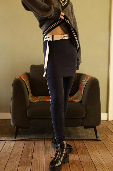 オクトーバーサード(Oct.3) Logo Tape Skirt Leggings