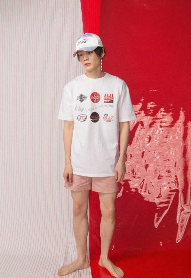 オクトーバーサード(Oct.3) Coke Logo Print T-Shirt_White (WHITE)