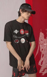 オクトーバーサード(Oct.3) Coke Logo Print T-Shirt (BLACK)