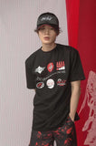 オクトーバーサード(Oct.3) Coke Logo Print T-Shirt (BLACK)
