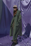 オクトーバーサード(Oct.3) OCT.3 Long Hood Rain Coat (Khaki)