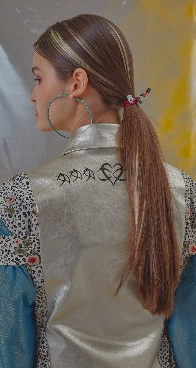 オクトーバーサード(Oct.3) String Logo Bracelet [Pink]