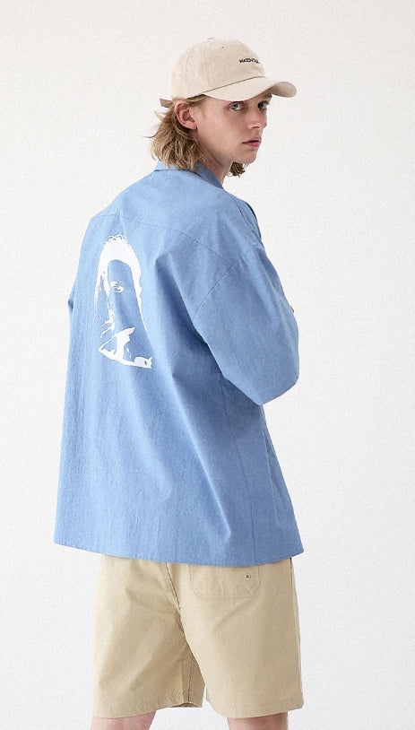 マスノウン(MASSNOUN) LIGHTGRAYISH SHORT PANTS MUVSP001-BG