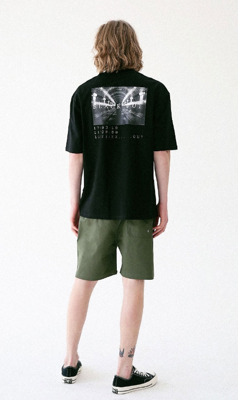 マスノウン(MASSNOUN) LIGHTGRAYISH SHORT PANTS MUVSP001-GN