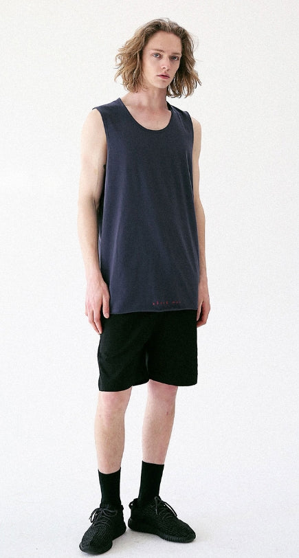 マスノウン(MASSNOUN) INOUT LAYERD SLEEVELESS MUVSV001-DG