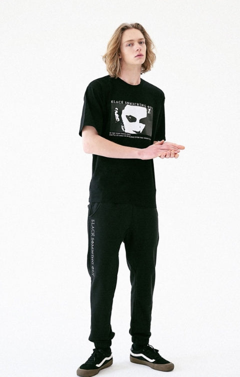 マスノウン(MASSNOUN) SEDUCTIVE T-SHIRT MUVTS003-BK