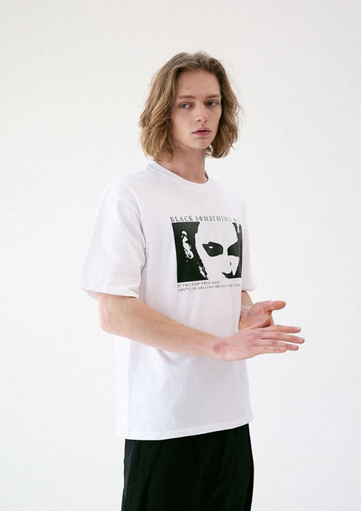 マスノウン(MASSNOUN) SEDUCTIVE T-SHIRT MUVTS003-WT