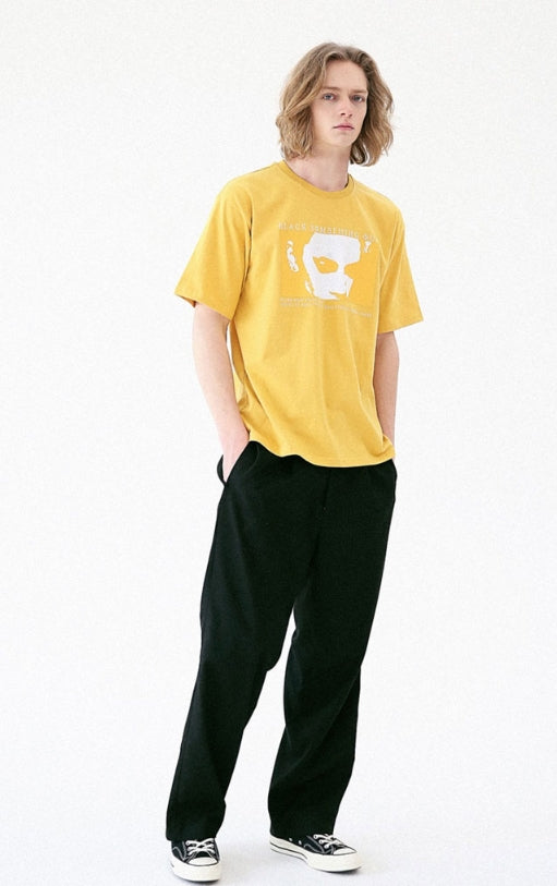 マスノウン(MASSNOUN) SEDUCTIVE T-SHIRT MUVTS003-YL