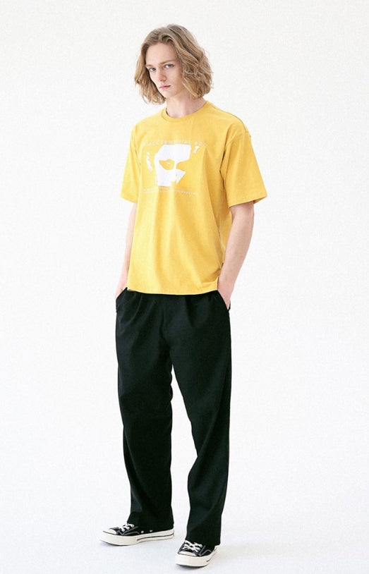 マスノウン(MASSNOUN) SEDUCTIVE T-SHIRT MUVTS003-YL