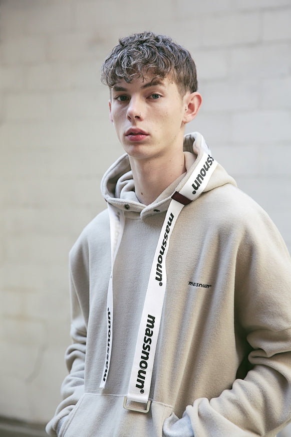 メスノウン(MASSNOUN) SL LOGO MULTI WEBBING LONG BELT MFVAA002-WT