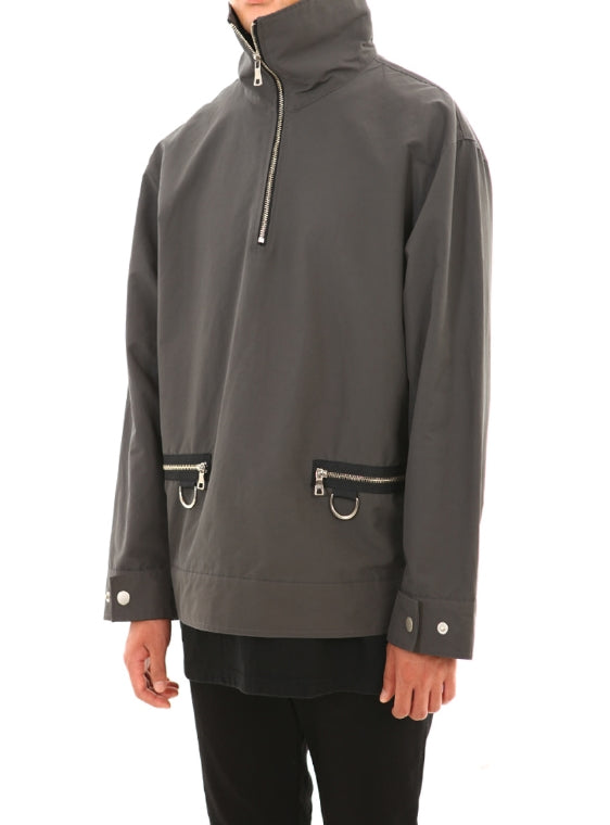 ランベルシオ(LANG VERSIO)81 Turtle Anorak (Dark Gray)