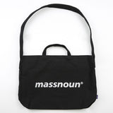 メスノウン(MASSNOUN) SL LOGO 2WAY ECO BAG MSEAB001-BK