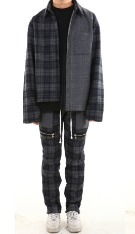 ランベルシオ(LANG VERSIO)91 Unbalance Zipper Pants