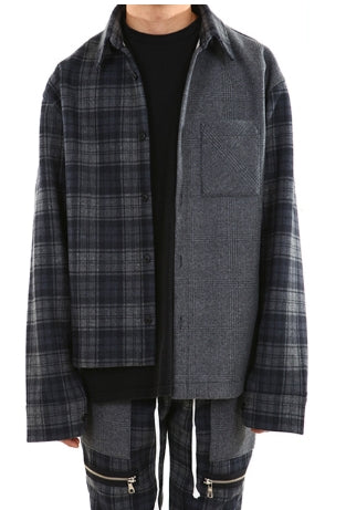 ランベルシオ(LANG VERSIO)92 Unbalance Shirt 'Jacket'