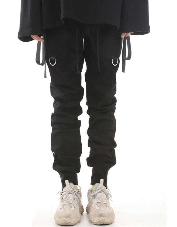 ランベルシオ(LANG VERSIO)123 Zipper Ring Jogger Pants