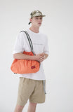 メスノウン(MASSNOUN) LINE SL LOGO NYLON SHOULDER BAG MSEAB003-OR