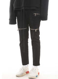 ランベルシオ(LANG VERSIO)125 Crop Zipper Jeans