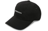 メスノウン(MASSNOUN) LOGO 6PANNEL BALLCAP MUSAC001-BK