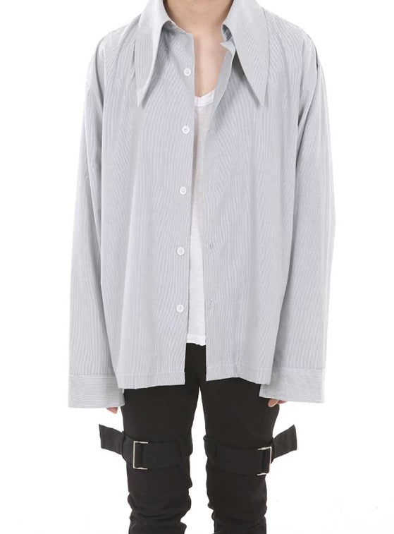 ランベルシオ(LANG VERSIO) 128 Heavy Collar Shirt (ST)