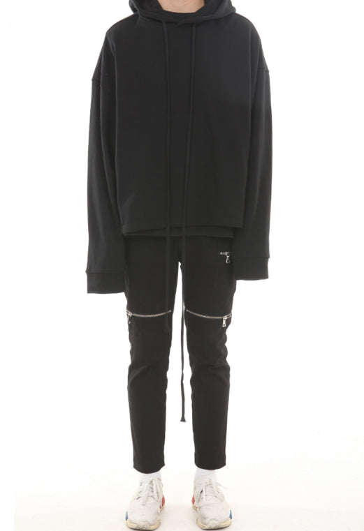 ランベルシオ(LANG VERSIO) 130 Basic Line Over Crop Hoody