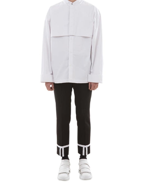 ランベルシオ(LANG VERSIO)144 Detail Shirts (WHITE)