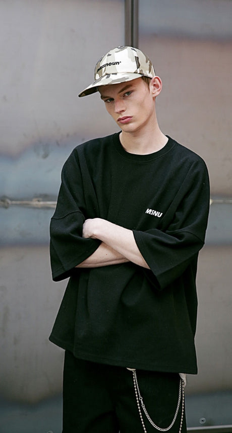 メスノウン(MASSNOUN) SL LOGO 6PANNEL BALLCAP MSEAC002-CM