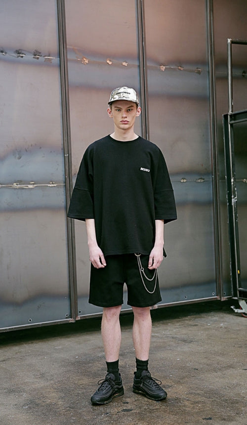 メスノウン(MASSNOUN) SL LOGO 6PANNEL BALLCAP MSEAC002-CM