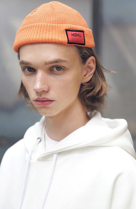 メスノウン(MASSNOUN) MSNU LABEL SHORT BENIE MFEAC002-OR