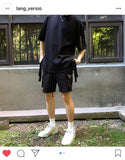 ランベルシオ(LANG VERSIO) 165 utility zip half pants