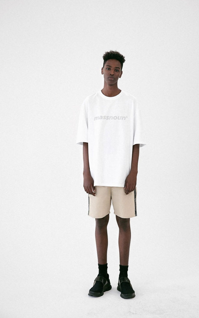 メスノウン(MASSNOUN) LINEN SIDE LINE SHORT PATNS MUVSP005-BG