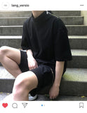 ランベルシオ(LANG VERSIO) 161 neck zipper short sleeves