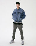 メスノウン(MASSNOUN) SLENDER FATIGUE BANDING JOGGER MFVCP002-GR