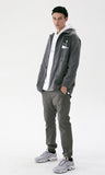 メスノウン(MASSNOUN) SLENDER FATIGUE BANDING JOGGER MFVCP002-GR