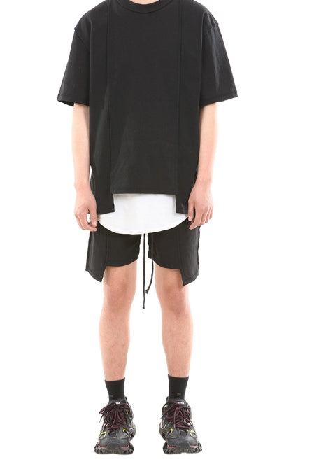 ランベルシオ(LANG VERSIO) 173 Unvalance Rivers half pants