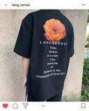 ランベルシオ(LANG VERSIO) 178 flower printing short sleeves