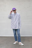 メスノウン(MASSNOUN) STN CROP DAMAGE LIGHT DENIM MSEJP001-BL