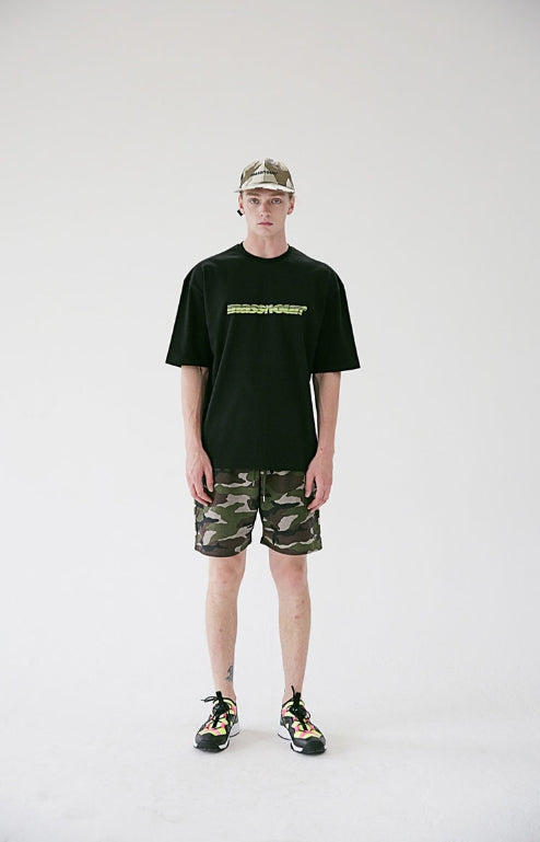 メスノウン(MASSNOUN) SL LOGO BANDING HALF PANTS MSESP001-CM