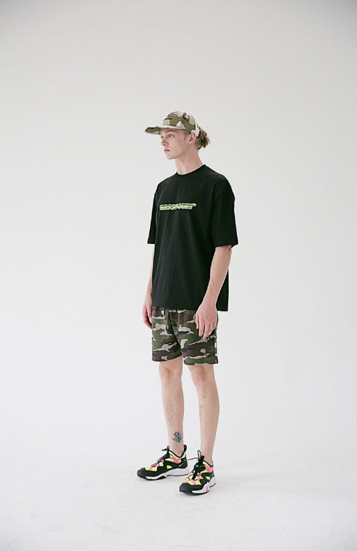 メスノウン(MASSNOUN) SL LOGO BANDING HALF PANTS MSESP001-CM