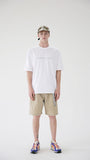 メスノウン(MASSNOUN) TWO TUCK WIDE SHORT PANTS MSESP002-BG