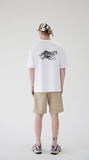 メスノウン(MASSNOUN) TWO TUCK WIDE SHORT PANTS MSESP002-BG