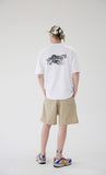 メスノウン(MASSNOUN) TWO TUCK WIDE SHORT PANTS MSESP002-BG