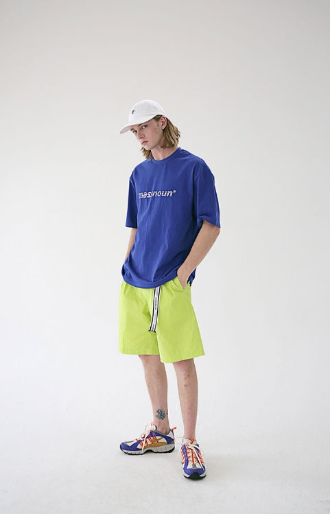 メスノウン(MASSNOUN) TWO TUCK WIDE SHORT PANTS MSESP002-LG