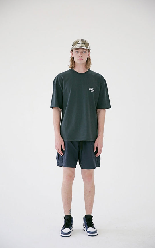 メスノウン(MASSNOUN) SL LOGO CAMP CARGO SHORT PANTS MSESP003-NV