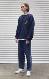 メスノウン(MASSNOUN) NOR WASHED INCISION DENIM PANTS MFEJP003-BL